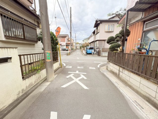 【前面道路含む現地写真】 | 鶴ヶ島市上広谷　建築条件なし売地　東武東上線『鶴ヶ島駅』徒歩9分　【第二小学区】