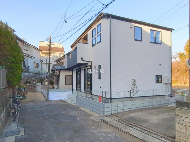 【新築分譲住宅】富士見市渡戸13期の前面道路含む現地写真