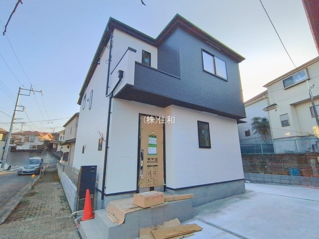 【新築分譲住宅】富士見市渡戸13期の前面道路含む現地写真