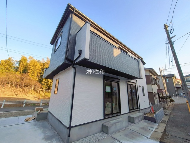 【新築分譲住宅】富士見市渡戸13期の前面道路含む現地写真