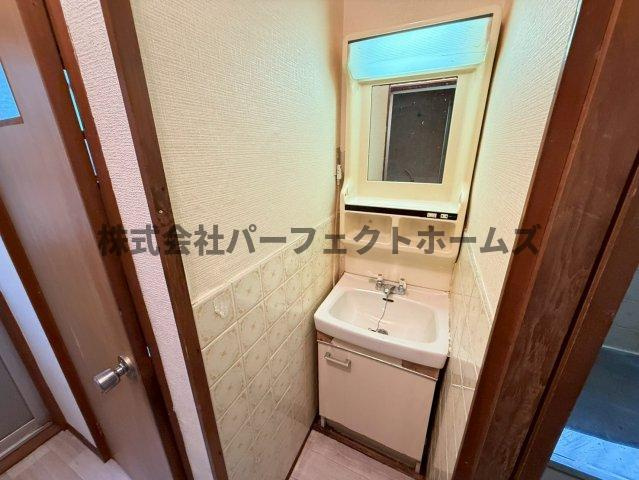 下神田町テラスハウス　賃貸の独立洗面台|独立洗面台です