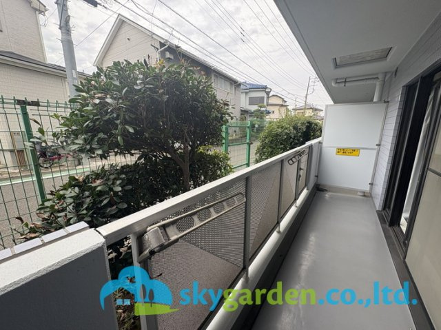 ヴィラヴェール藤沢のバルコニー|広々としたバルコニーです