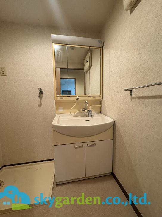 ヴィラヴェール藤沢の独立洗面台|独立洗面化粧台が付いています