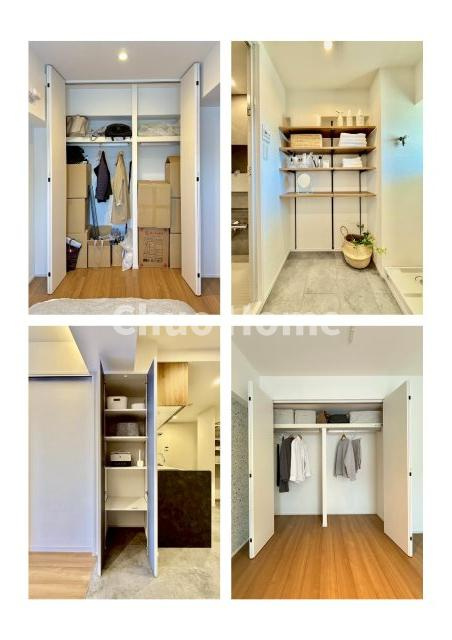 藤和門前仲町コープの収納|居室にはクローゼットを完備し、自由度の高い家具の配置が叶うシンプルな空間です。お子様の成長と必要になる子供部屋を与えるにはぴったりの間取りですね。