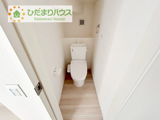 【トイレ】 | 我孫子市青山2期　新築戸建　2号棟 | トイレは1F、2F共に完備！取り合いになることがありませんね(^^)/