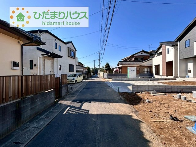 【前面道路含む現地写真】 | 我孫子市青山2期　新築戸建　2号棟