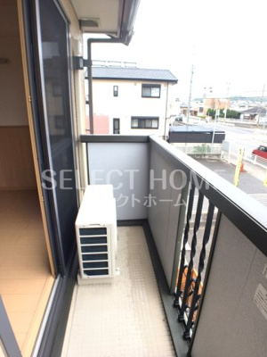 【バルコニー】 | シャルム大久保 | バルコニー付きです
