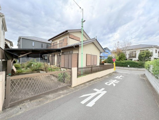 【前面道路含む現地写真】 | 鶴ヶ島市松ヶ丘5丁目　建築条件なし売地　東武東上線『鶴ヶ島駅』徒歩19分　【南小学区】