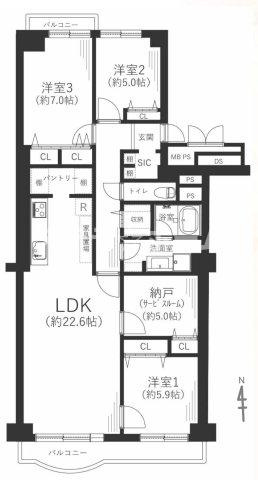 メゾン千里丘K棟