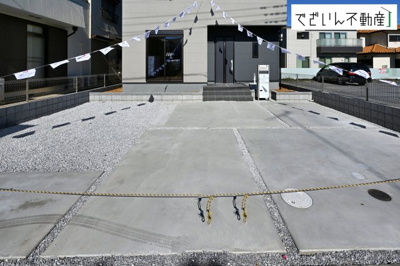 【駐車場】 | Livele Garden.S深谷市上柴町西第3　新築住宅 | 現地(2026年2月撮影)