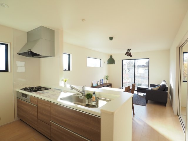 【キッチン】 | Livele Garden.S　笹谷大谷地　1号棟