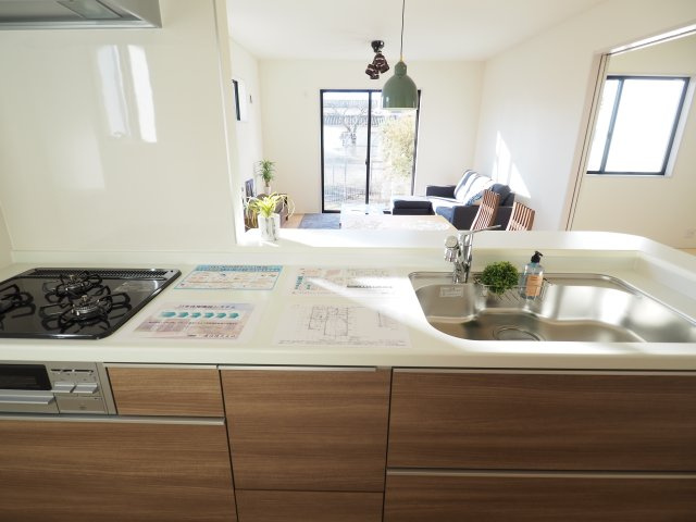 【キッチン】 | Livele Garden.S　笹谷大谷地　1号棟