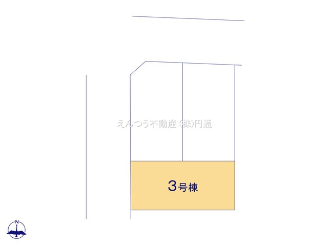 MELDIA梅が丘3の区画図