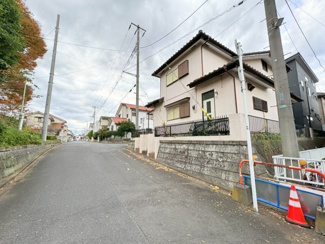 【前面道路含む現地写真】 | 鶴ヶ島市脚折　建築条件なし売地　東武東上線『若葉駅』徒歩15分　【第一小学区】