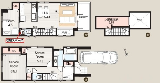 練馬区東大泉6丁目　新築一戸建　西武新宿線　大泉学園