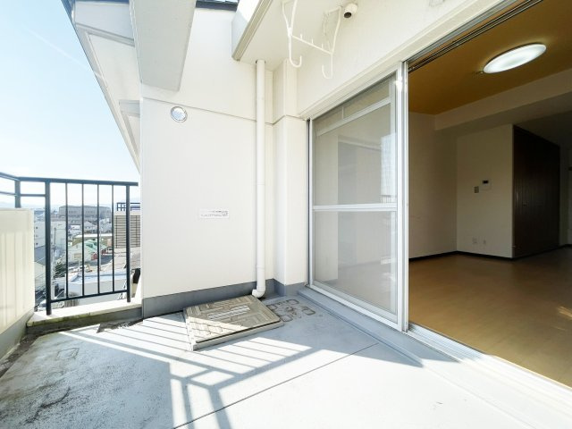 第2コーポ浜田のバルコニー