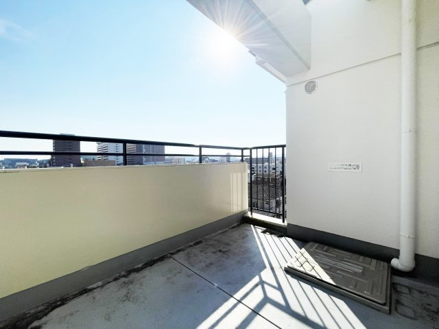 第2コーポ浜田のバルコニー