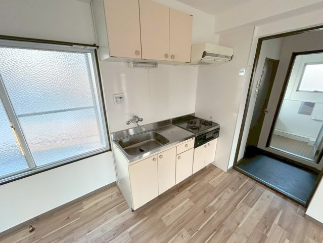 谷田十三マンションのキッチン