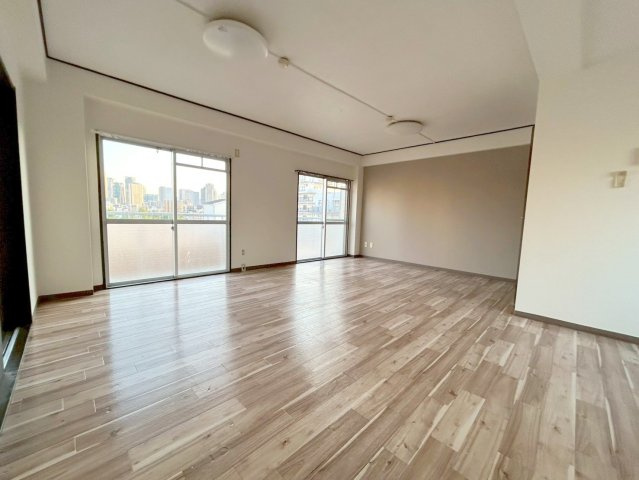 谷田十三マンションの居間・リビング