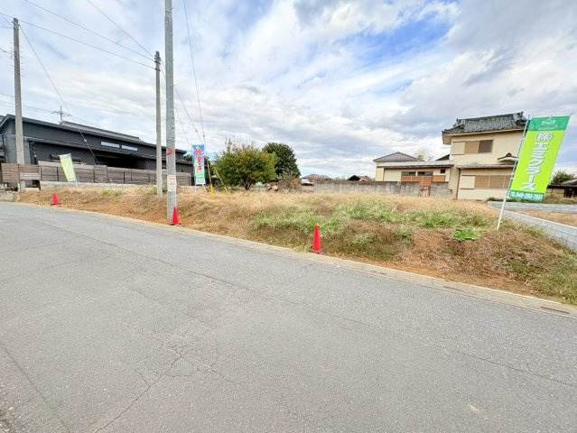鶴ヶ島市藤金　建築条件なし売地　東武東上線『若葉駅』徒歩27分　【藤小学区】の外観