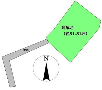 【区画図】 | 横手三丁目土地