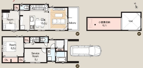 練馬区東大泉6丁目　新築一戸建　西武新宿線　大泉学園