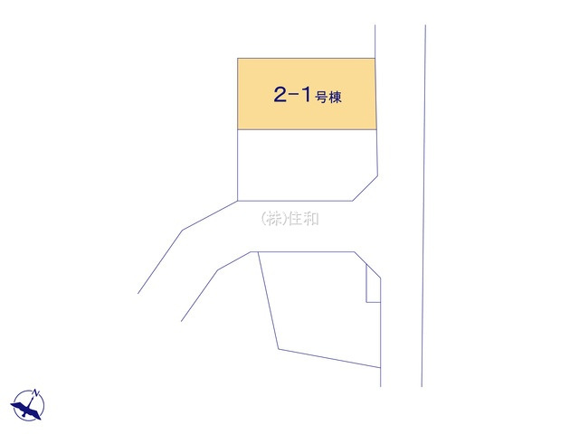 【新築分譲住宅】第1志木本町の区画図