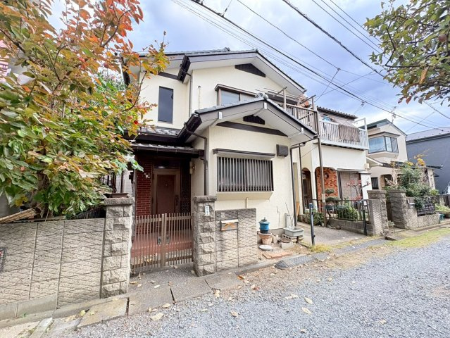 鶴ヶ島市脚折　建築条件なし売地　東武東上線『若葉駅』徒歩18分　【第一小学区】の前面道路含む現地写真