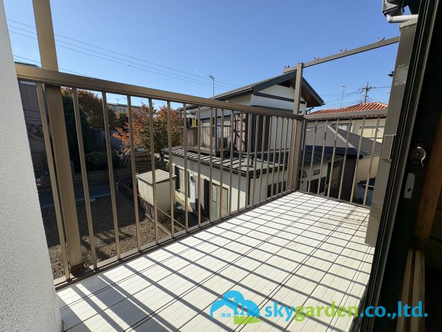 茅ヶ崎市萩園 中古一戸建のバルコニー