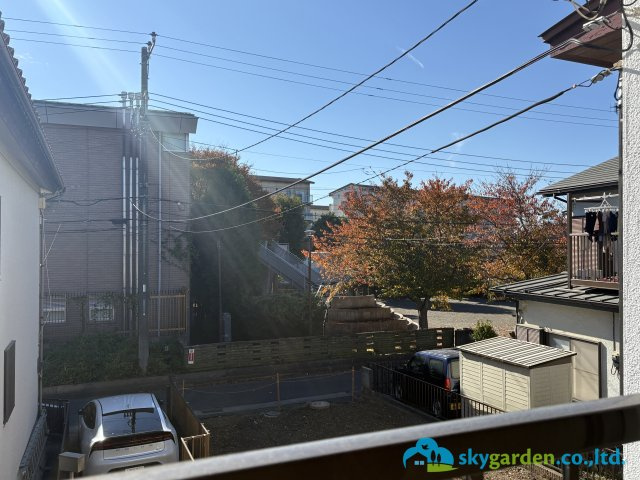 茅ヶ崎市萩園 中古一戸建の展望|2階ベランダからの風景