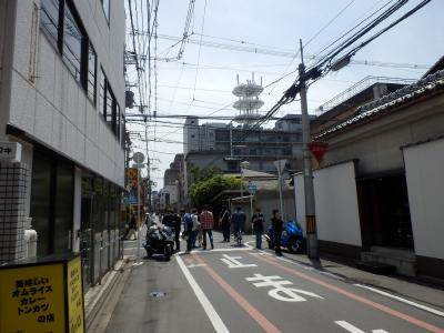 ツインナガセの地図|前面道路（東洞院通）