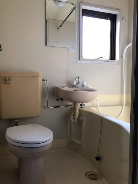 ハイツ小板橋の浴室