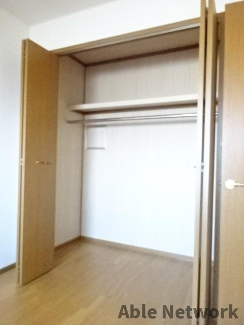 パルテールBの収納|大容量のクローゼット