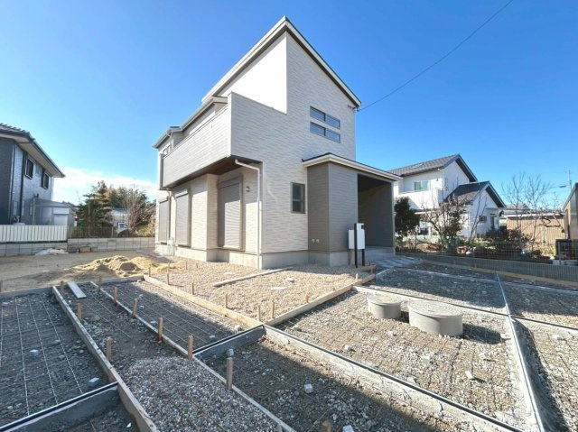 ブルーミングガーデン　一宮市萩原町西宮重　全3区画分譲の前面道路含む現地写真|■前面道路　■ヤマダ不動産　株式会社リライフ　
■夢のマイホーム購入をフルサポートします！