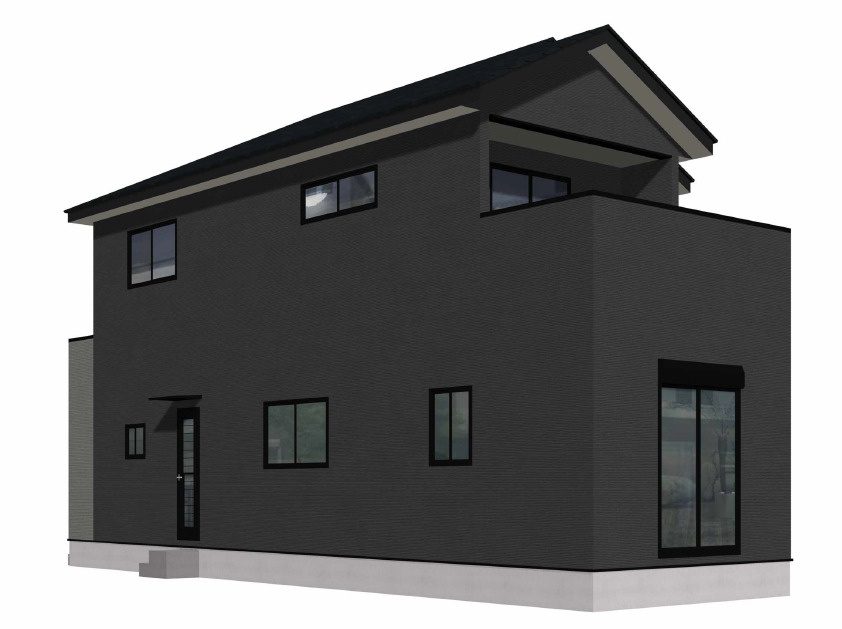 若松区畠田2丁目1期の外観パース