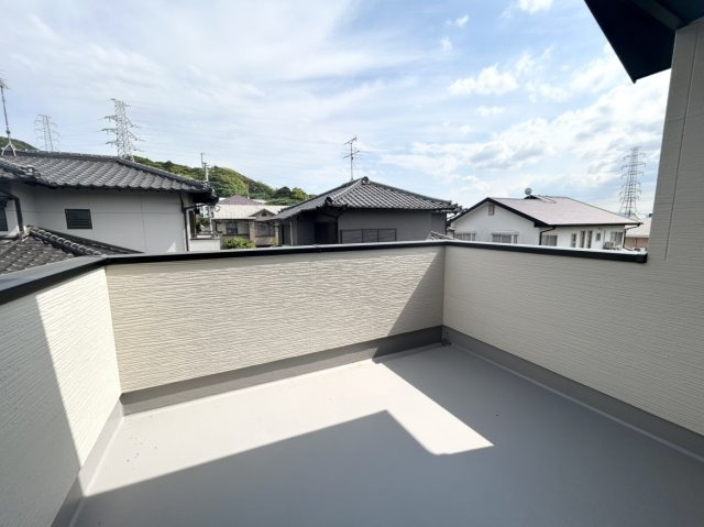 若松区畠田2丁目1期のバルコニー