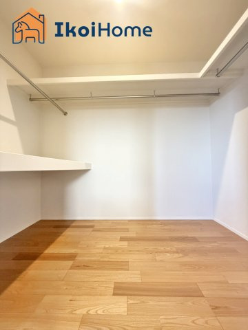 明石市太寺天王町　5号棟　新築戸建の収納|◆同社施工例◆収納スペースも広く、荷物が多くなりやすいお子様なども安心です。