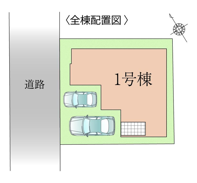 泉区中田南5丁目 新築戸建 5099万円の区画図