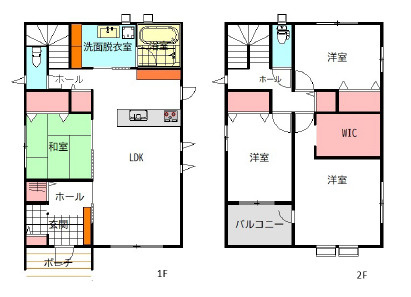 【間取り】 | 伊勢崎市宮子町未入居