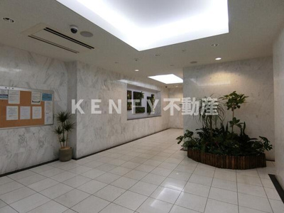 【ロビー】 | クロスレジデンス蒲田 | 建物の内部です