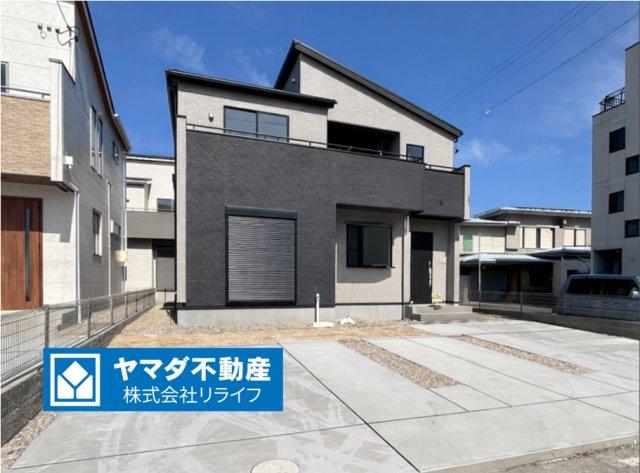 ブルーミングガーデン　一宮市萩原町西宮重　全3区画分譲の外観|■2号棟
■YAMADA電機の　ヤマダ不動産　株式会社リライフ　一宮店■
【長期優良住宅認定】仕様のおうち！
東栄住宅の家は、全棟「耐震等級３級」「設計・住宅性能評価書取得」で信頼の高い住宅です。