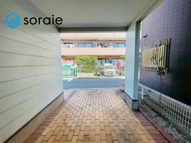 川越市木野目　中古戸建の駐車場|3月12日撮影