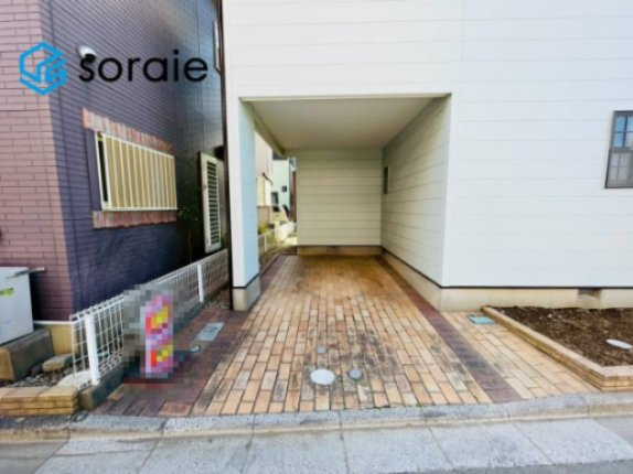 川越市木野目　中古戸建の駐車場|3月12日撮影