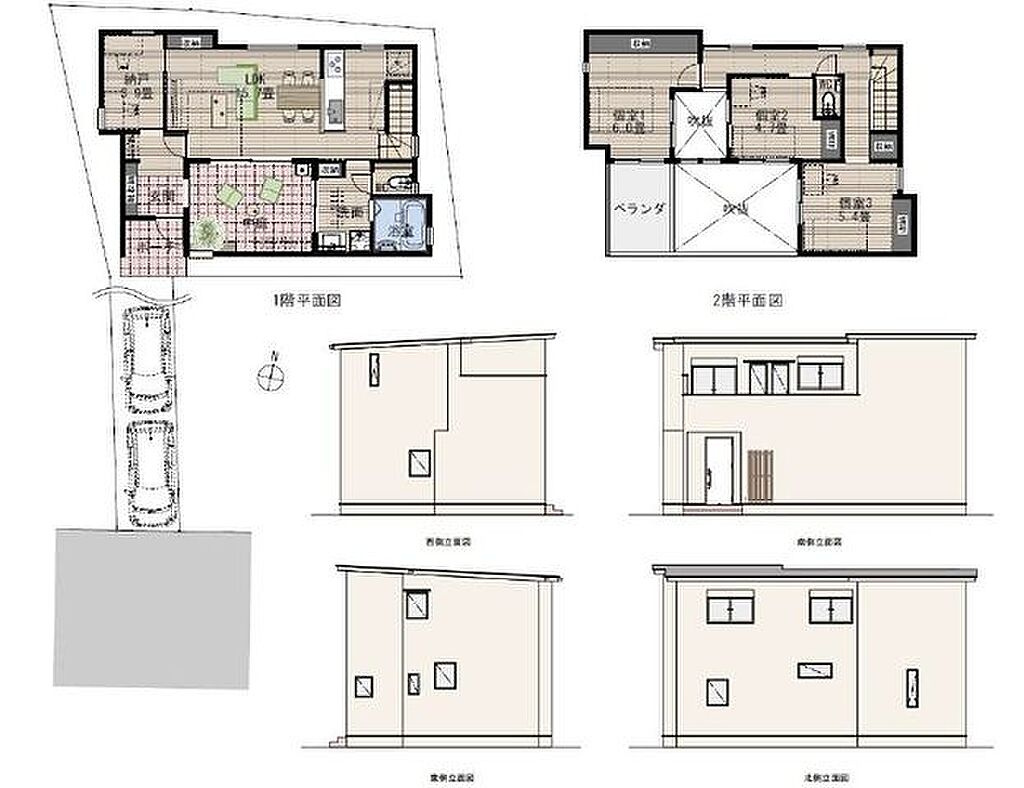泉区中田南5丁目 新築戸建 4280万円