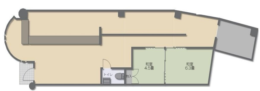 新深江マンションの間取り