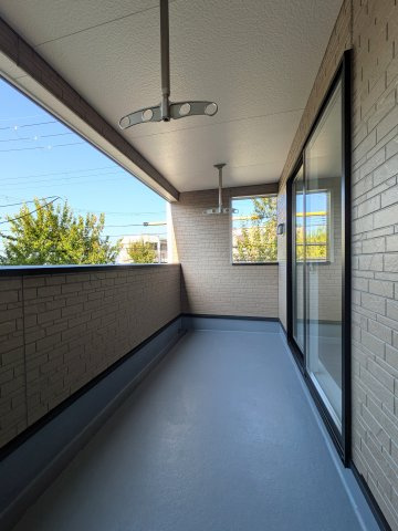 神戸市西区大沢1丁目新築戸建3号棟のバルコニー