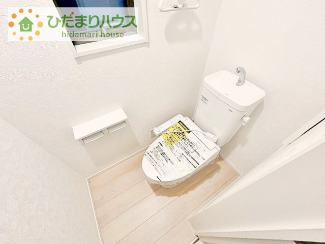 【トイレ】 | 結城市結城第40　新築戸建　1号棟 | トイレは1F、2F共に完備！取り合いになることがありませんね(^^)/