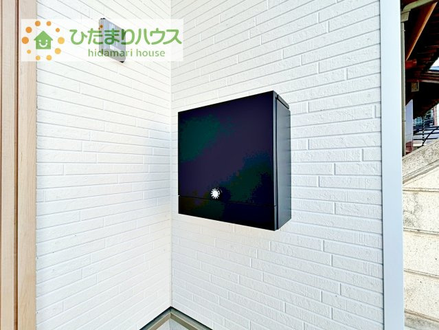 【防犯設備】 | 結城市結城第40　新築戸建　1号棟 | ポスト付きです♪