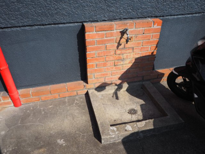 【その他共用部分】 | 清水マンション | ペットのお散歩帰りにも使える水栓