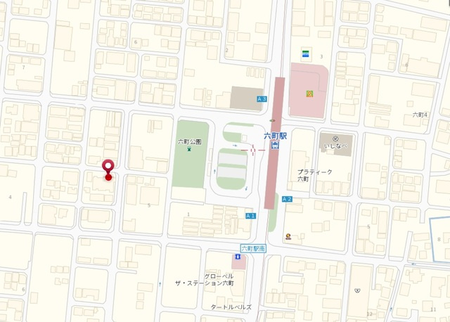 マーヴェラス六町の地図|★案内図★